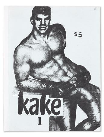 TOM OF FINLAND (1920-1991) Pair of issues of Kake and related publishers copy print.